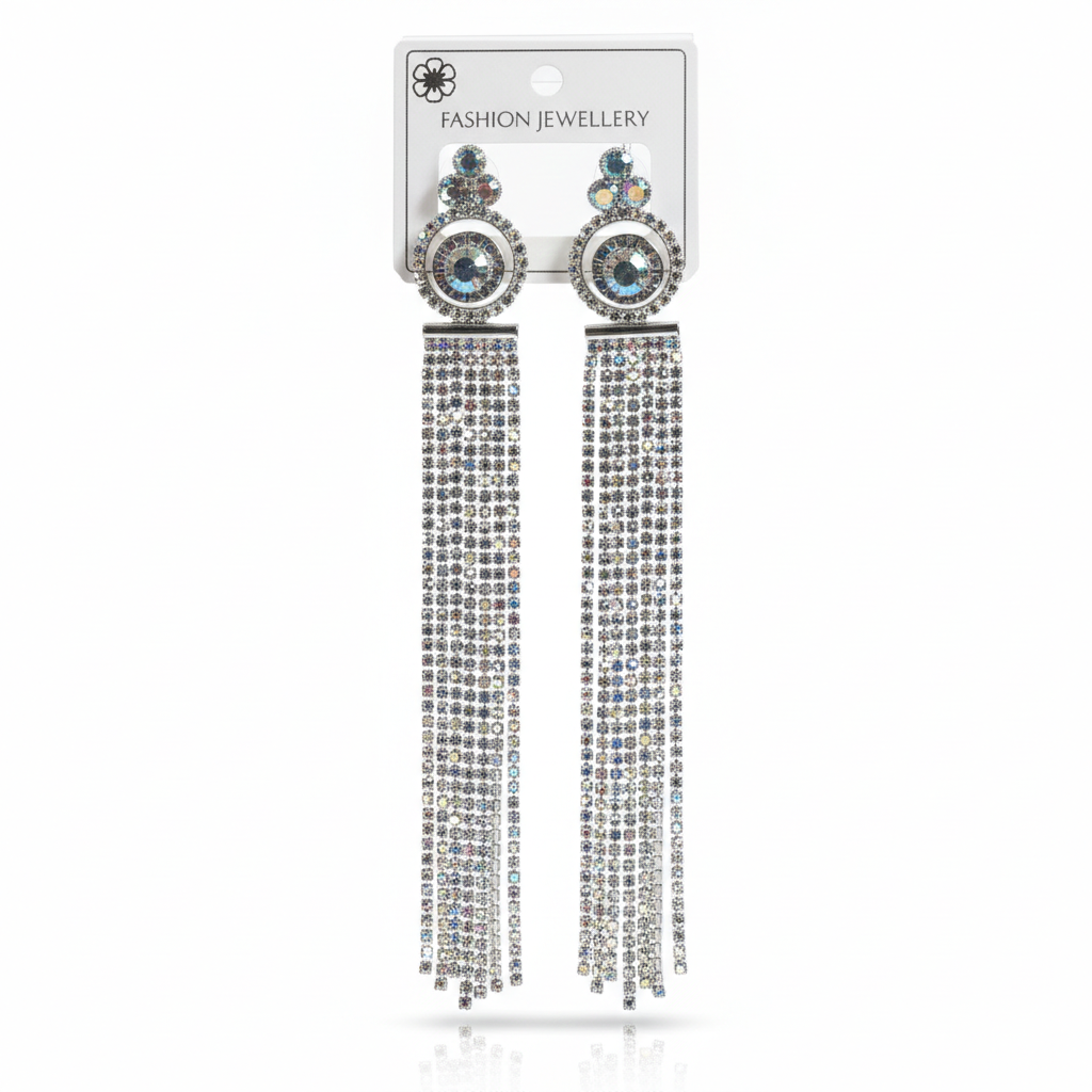 Crystal tassel Earings For Women